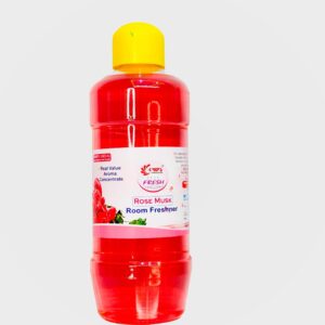 Rose Musk Room Freshener | Refill Pack | 1L | Elegant Rose & Musk fragrance | Instant freshness