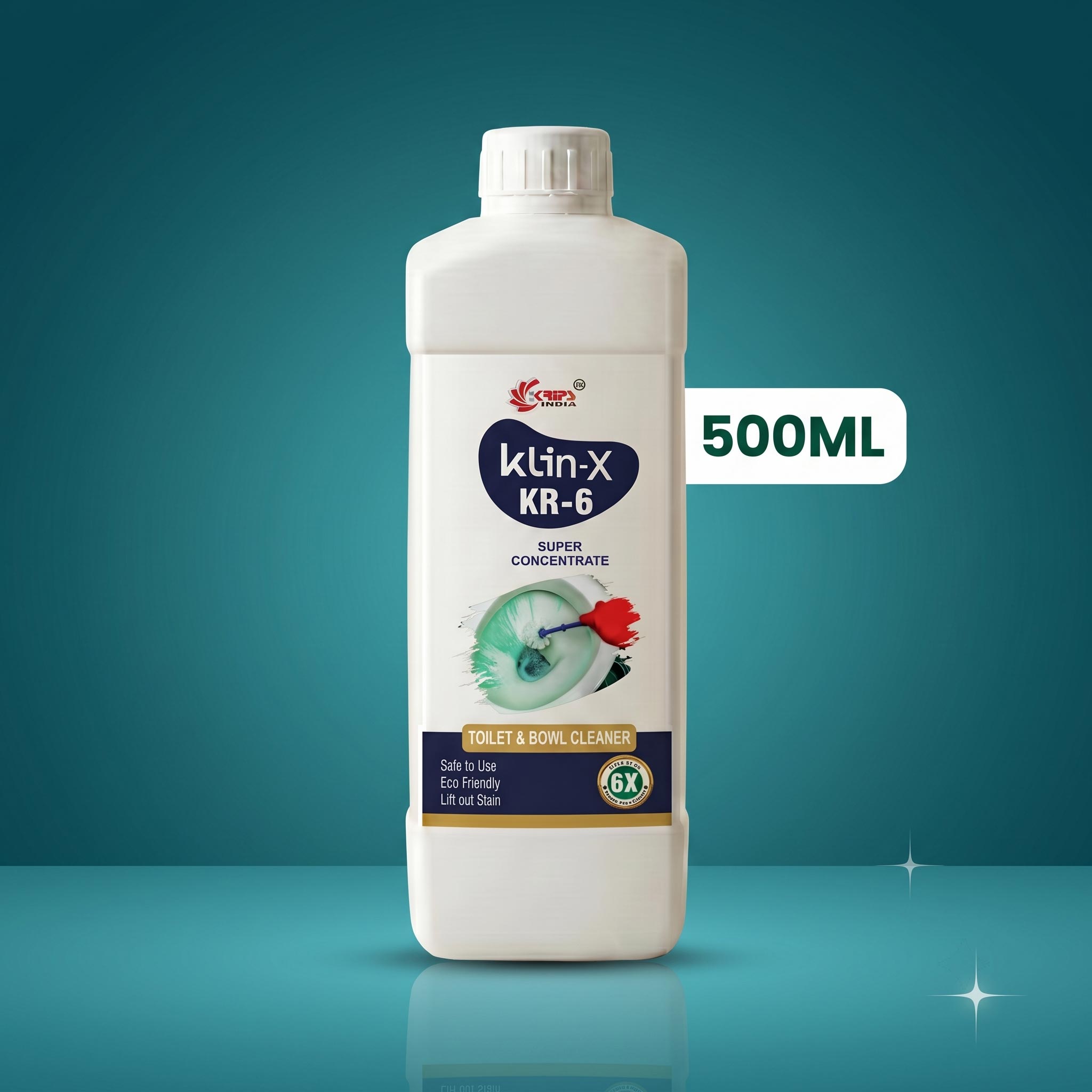 KR-6 Toilet Bowl & Basin Cleaner 500ML