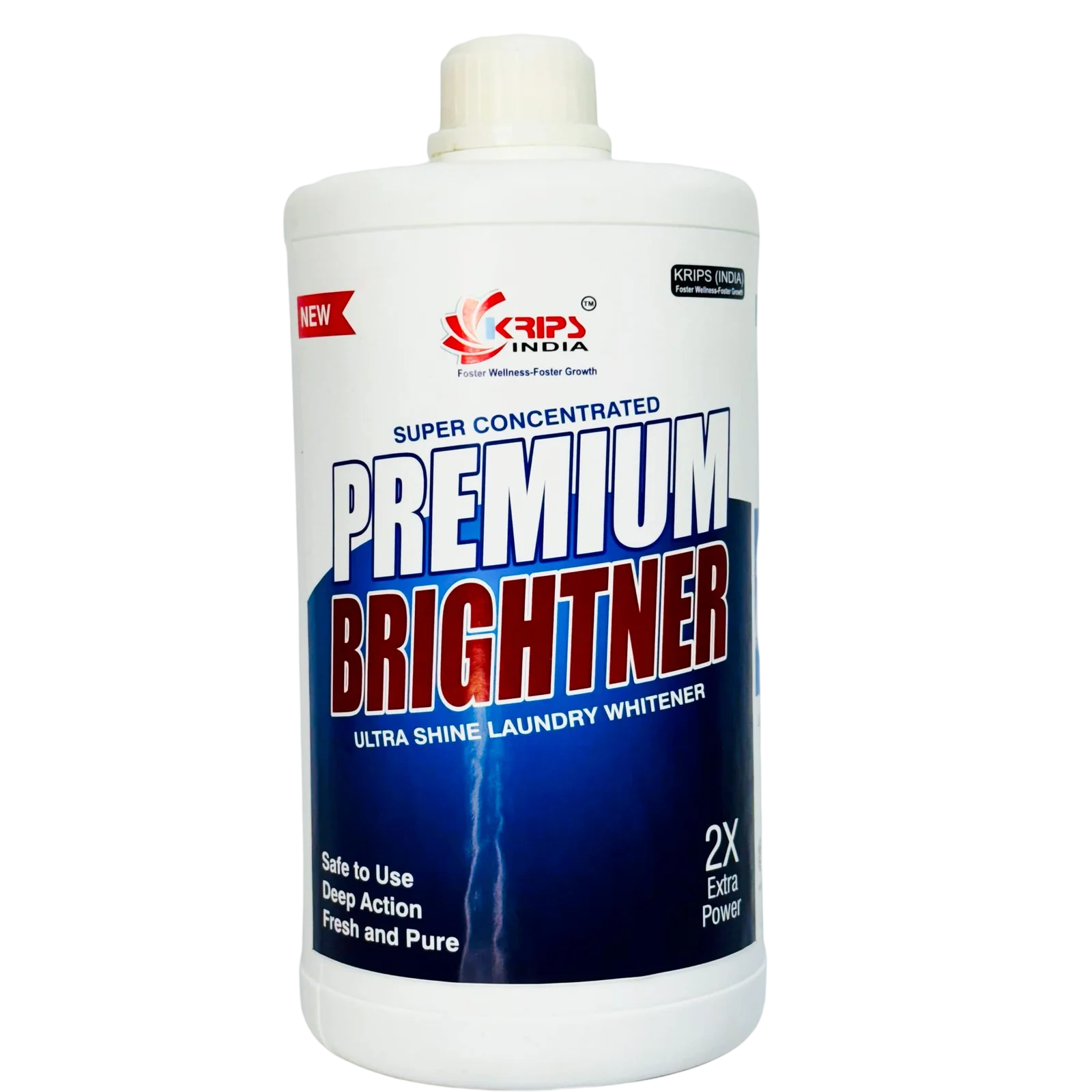 KRIPS India Premium Brightner Ultra-Shine Laundry Whitener